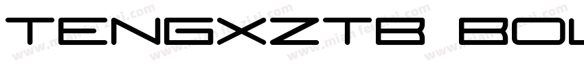 TENGXZTB BOLD字体转换